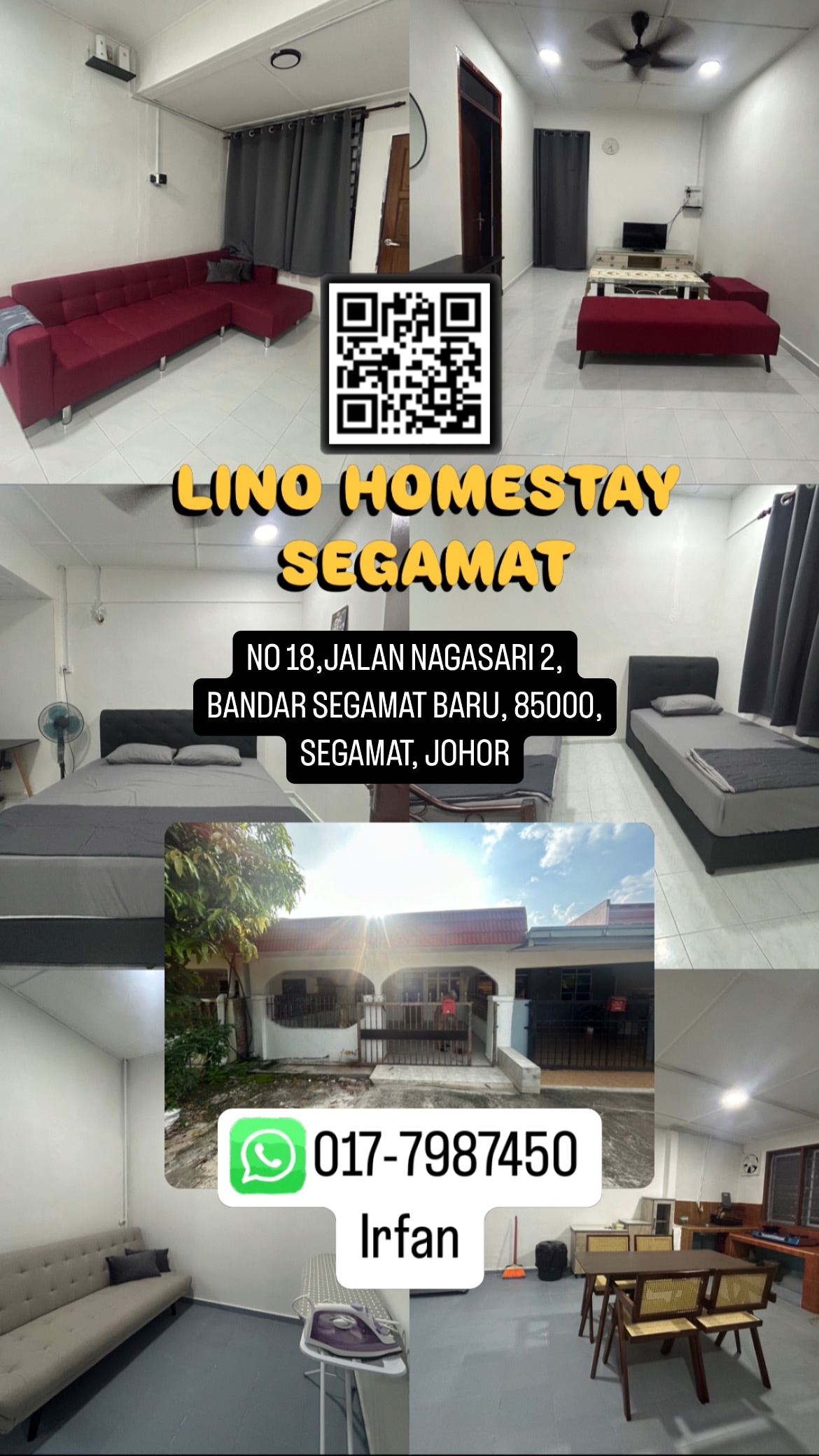 Homestay Segamat USRATI – Penginapan Selesa & Mampu Mil